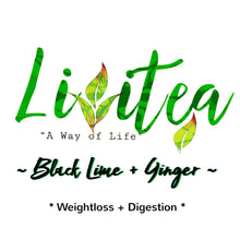 Load image into Gallery viewer, Black Lime + Ginger Tea
